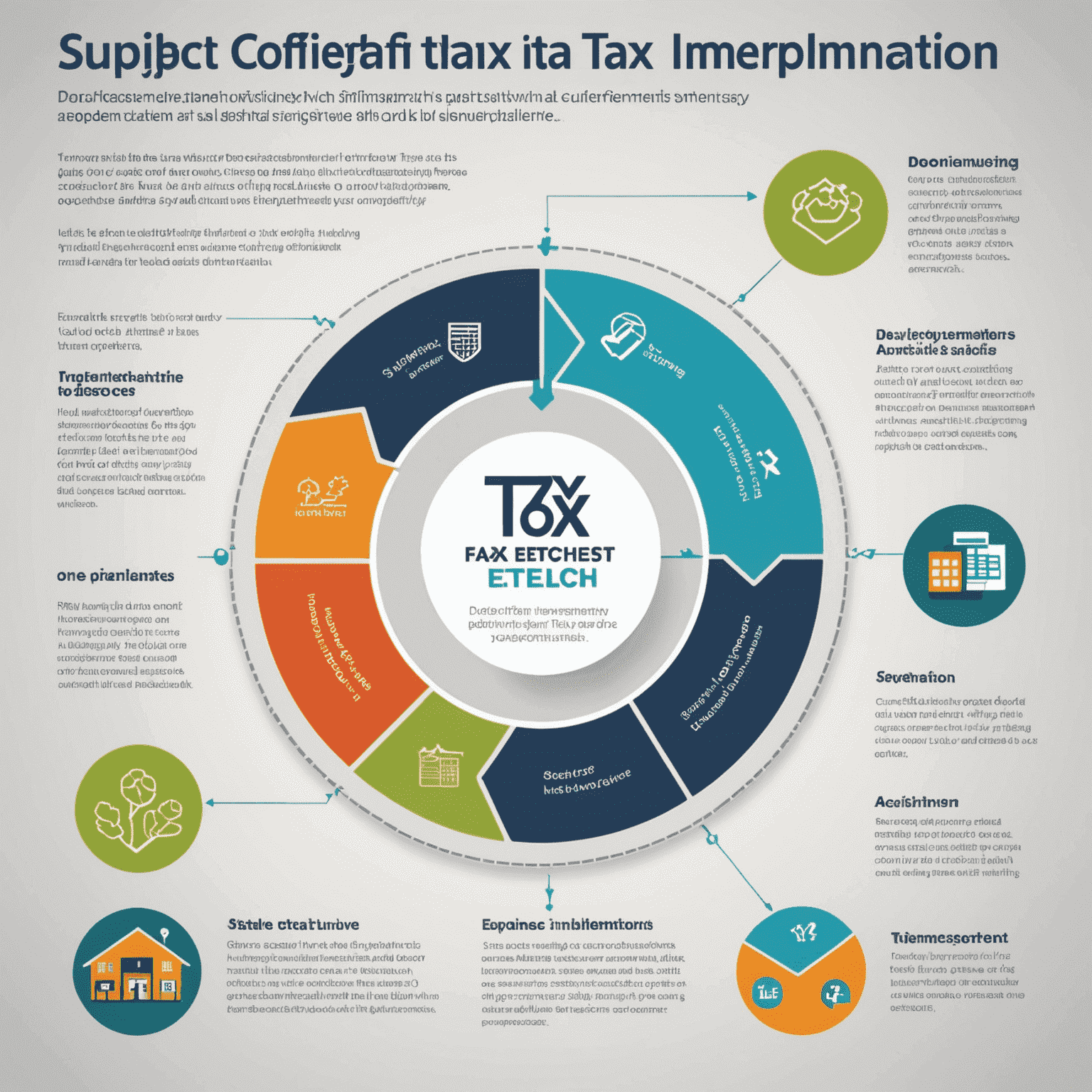 Infographic showing the steps of our tax-efficient investing approach, including analysis, strategy development, and implementation